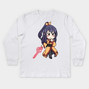 Chibi Homura Kids Long Sleeve T-Shirt